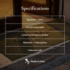 Tappeto Con Logo Personalizzato  Intarsio per Interno /  Esterno per Ristoranti, Bar,  Negozi, Dimensione Personalizzata